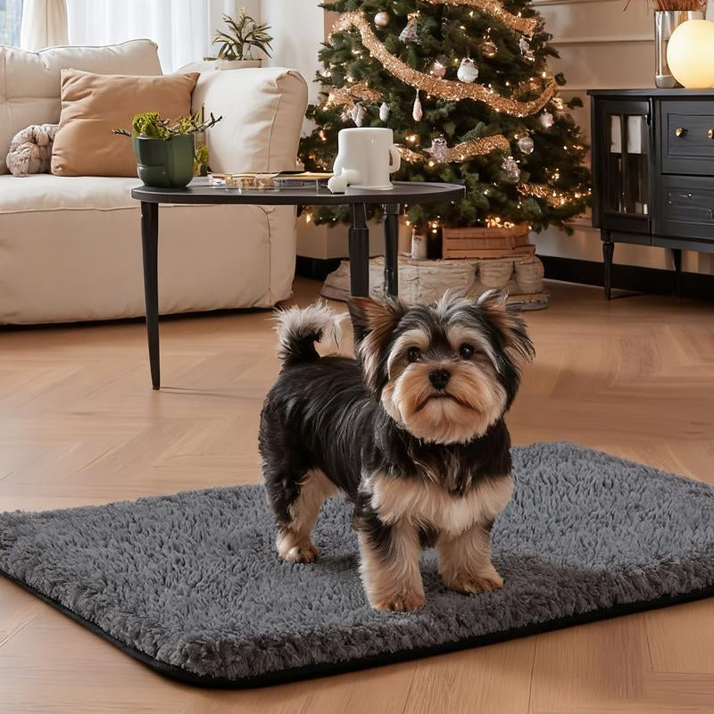 Self-Heating Cat Bed, Self-Heating Cat and Dog Mat, Super Warm Pet Mat Suitable for Indoor and Outdoor Pets, with Removable Cover, Non-Slip Bottom, Washable, Non-Electric