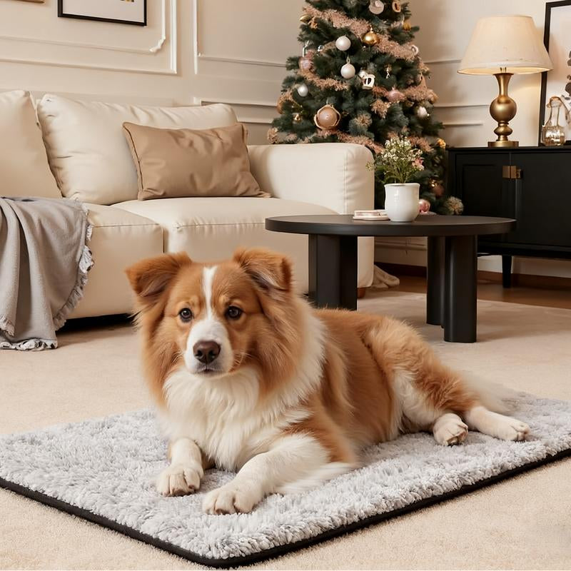 Self-Heating Cat Bed, Self-Heating Cat and Dog Mat, Super Warm Pet Mat Suitable for Indoor and Outdoor Pets, with Removable Cover, Non-Slip Bottom, Washable, Non-Electric