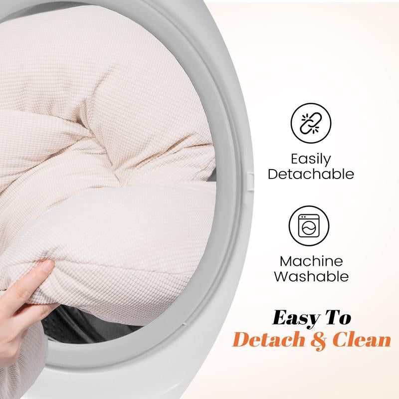 Elevated Flower Cat Bed，Wooden with Cushion， Fluffy Pet Couch Sofa for Indoor Cats and Dogs， Raised Kitty Lounge Chair， Suitable for Puppy, Cat Furniture(Large)